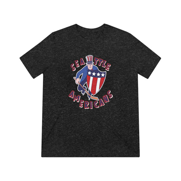 Seattle Americans T-Shirt (Tri-Blend Super Light)