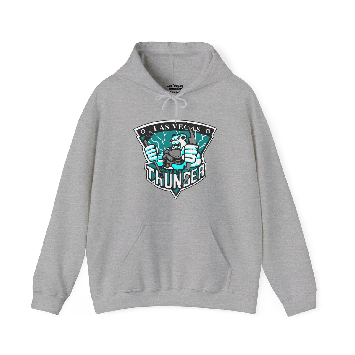 Las Vegas Thunder™ Boom Boom the Bear Hoodie – Vintage Ice Hockey