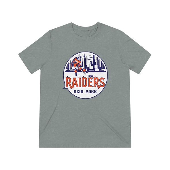 New York Raiders T-Shirt (Tri-Blend Super Light)