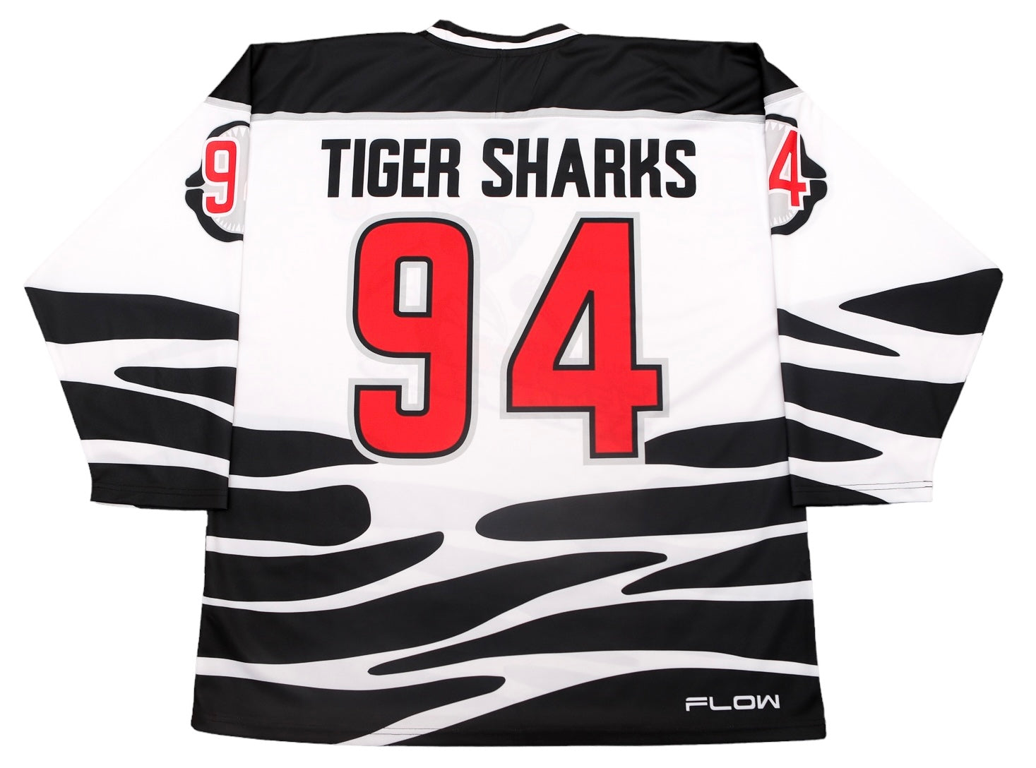 Tallahassee Tiger Sharks™ White Jersey (CUSTOM - PRE ORDER)