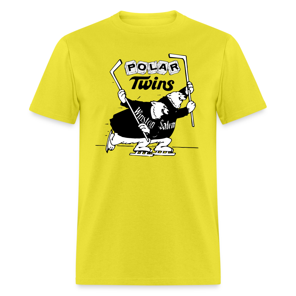 Winston-Salem Polar Twins T-Shirt - yellow
