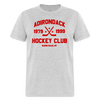Adirondack Hockey Club T-Shirt - heather gray