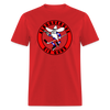 Albuquerque Six Guns Text T-Shirt - red