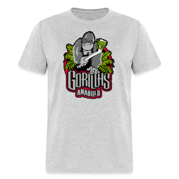Amarillo Gorillas T-Shirt - heather gray