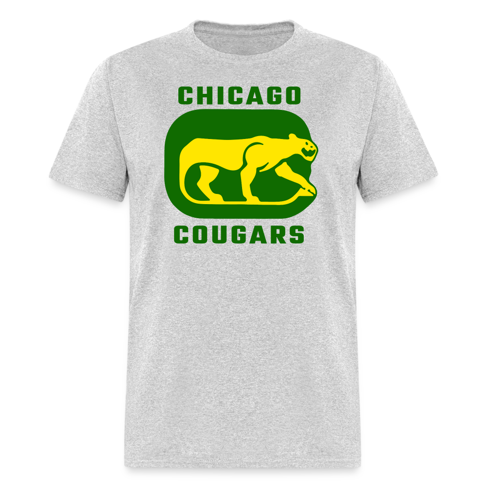 Chicago Cougars T-Shirt - heather gray