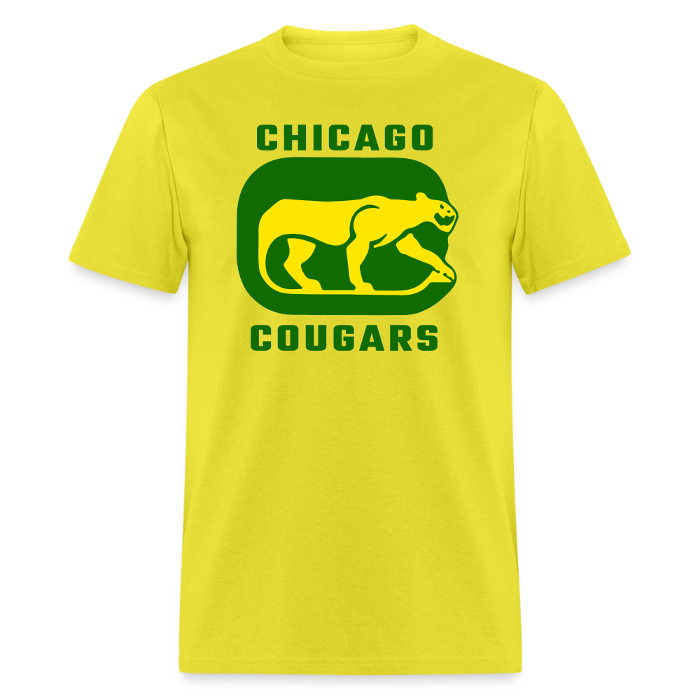 Chicago Cougars T-Shirt - yellow