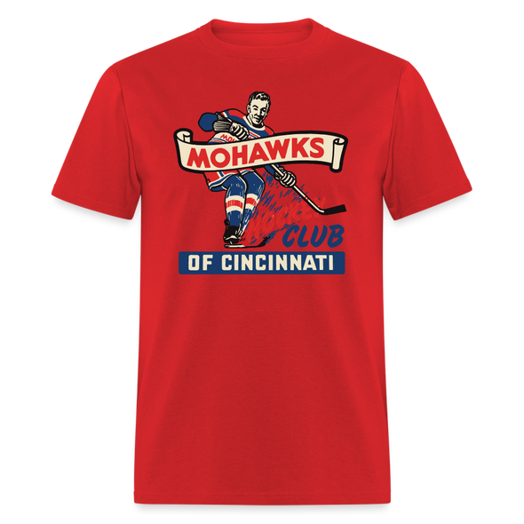 Cincinnati Mohawks T-Shirt - red