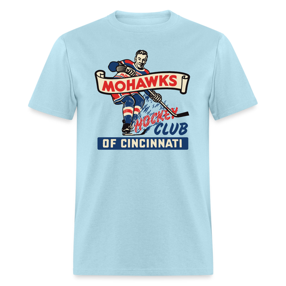 Cincinnati Mohawks T-Shirt - powder blue