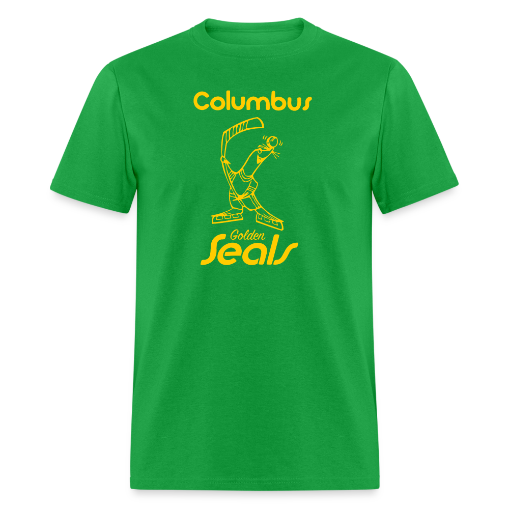Columbus Golden Seals T-Shirt - bright green