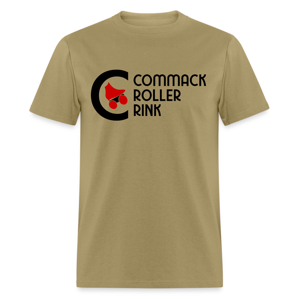 Commack Roller Rink T-Shirt - khaki