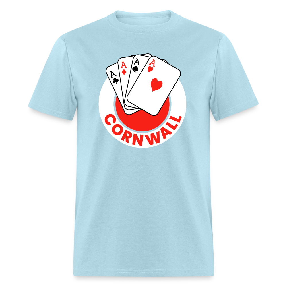 Cornwall Aces T-Shirt - powder blue