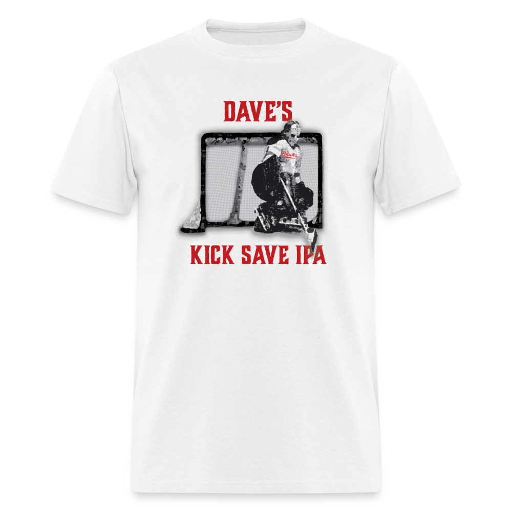 Dave's Kick Save IPA T-Shirt - white