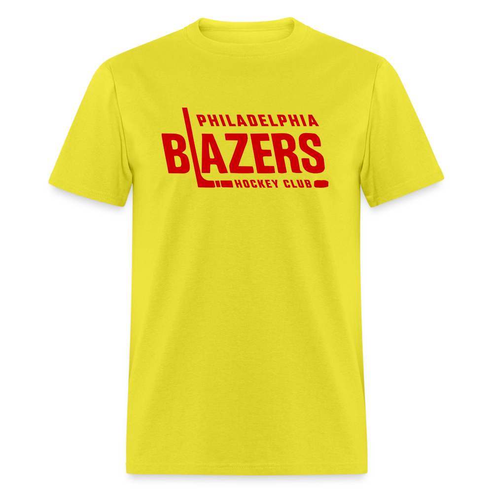 Philadelphia Blazers Text T-Shirt - yellow
