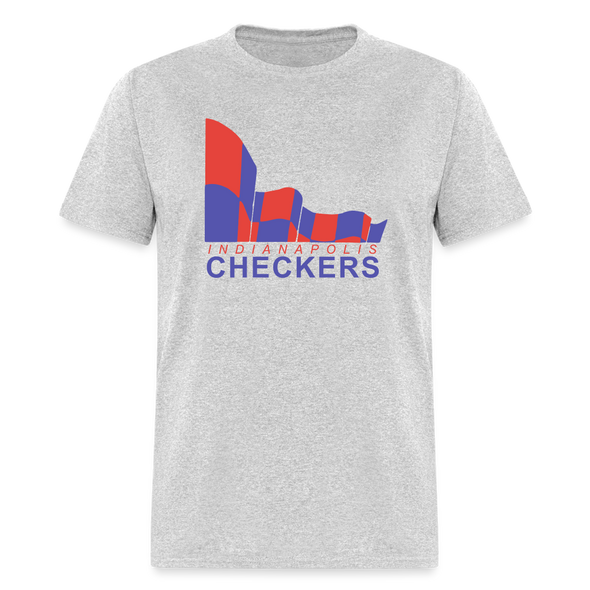 Indianapolis Checkers T-Shirt - heather gray