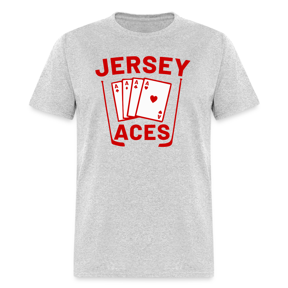 Jersey Aces T-Shirt - heather gray