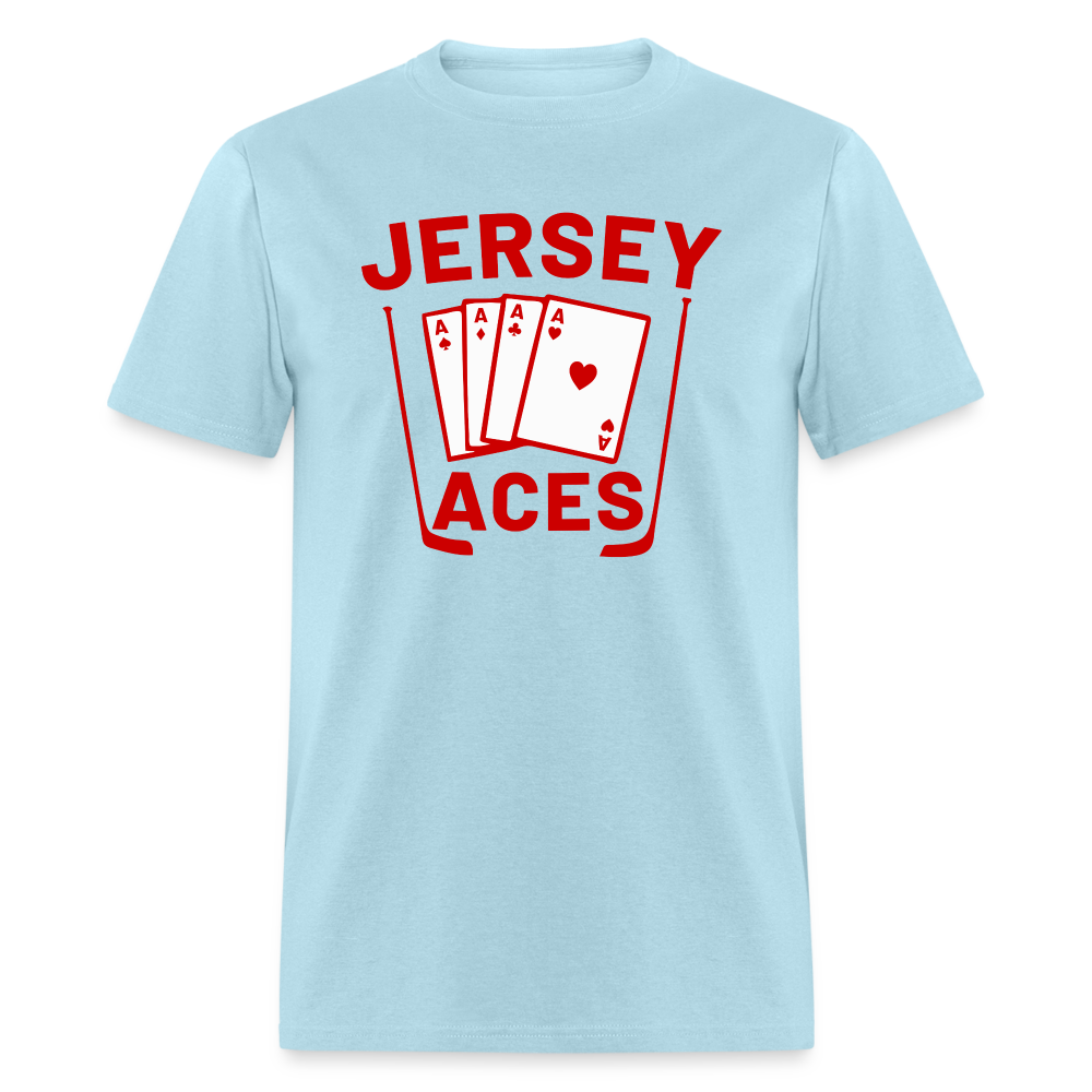 Jersey Aces T-Shirt - powder blue