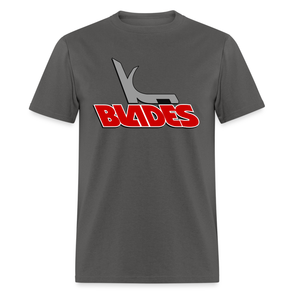 Kansas City Blades T-Shirt - charcoal
