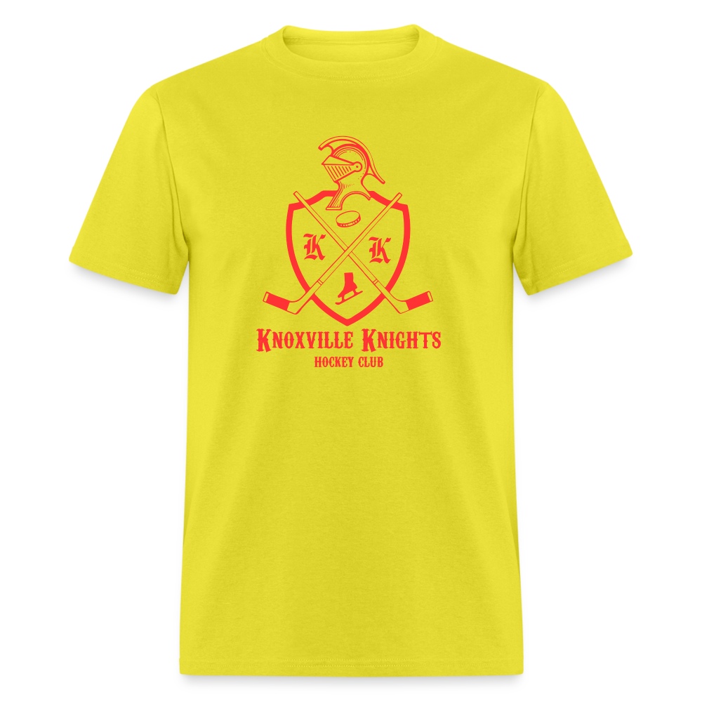 Knoxville Knights Coat of Arms T-Shirt - yellow