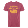 Syracuse Blazers Dated T-Shirt (EHL) (Premium) - heather burgundy