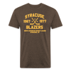 Syracuse Blazers Dated T-Shirt (NAHL) (Premium) - heather espresso
