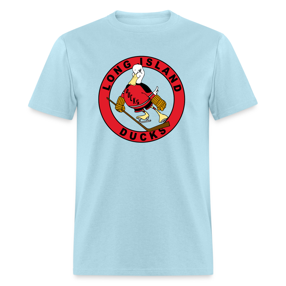 Long Island Ducks 1970s T-Shirt - powder blue