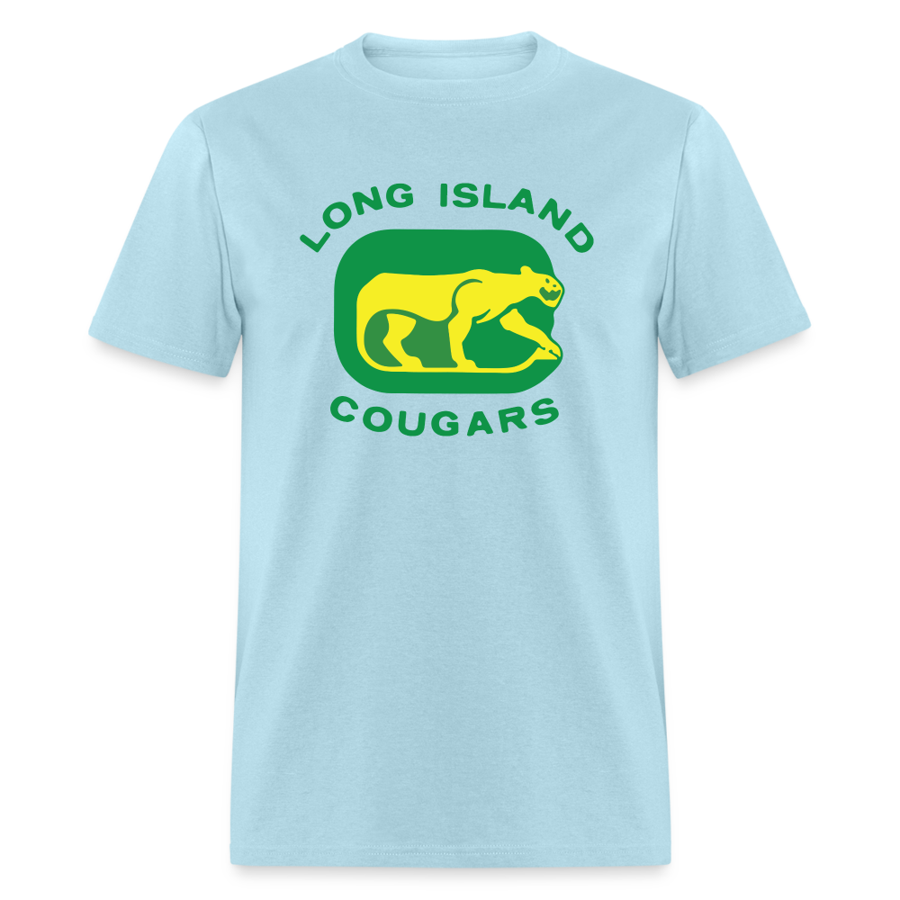 Long Island Cougars T-Shirt - powder blue