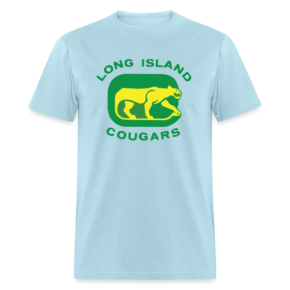 Long Island Cougars T-Shirt - powder blue
