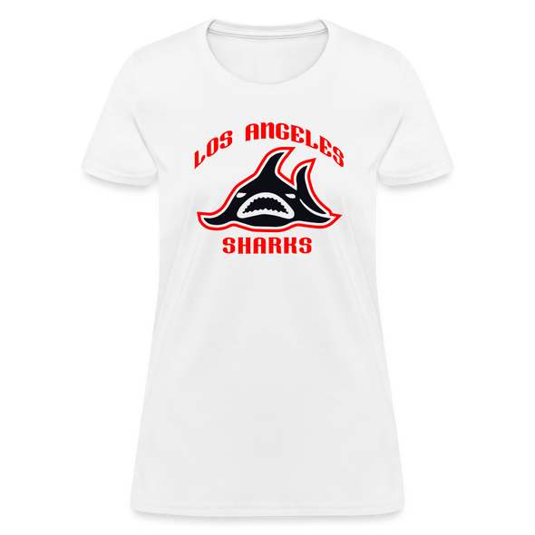 Los Angeles Sharks Women's T-Shirt - white