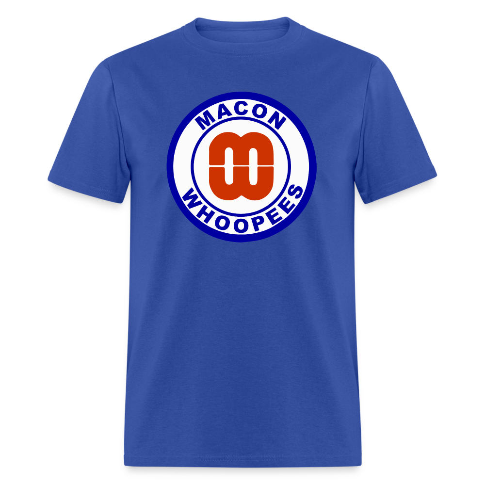 Macon Whoopees T-Shirt - royal blue