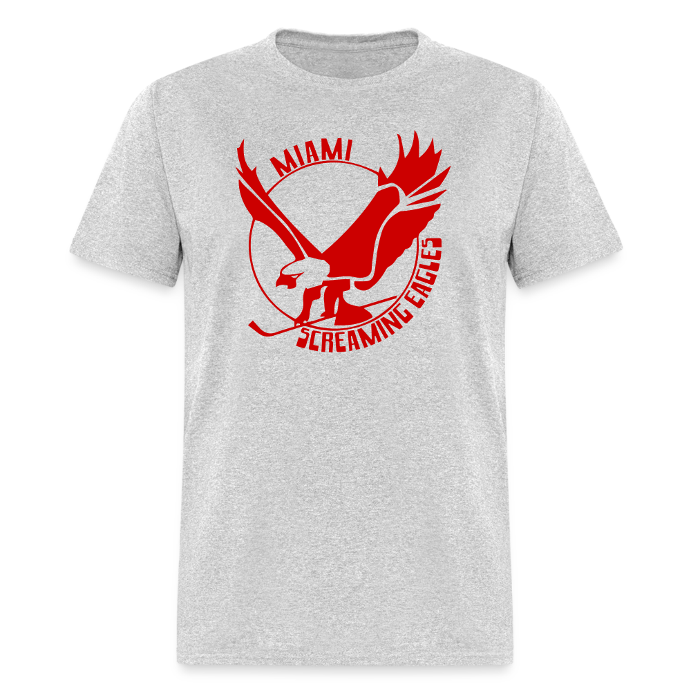 Miami Screaming Eagles T-Shirt - heather gray