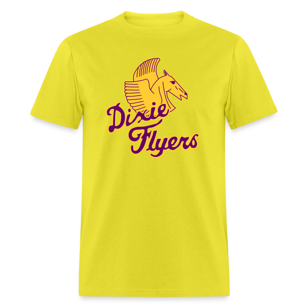 Nashville Dixie Flyers Pegasus T-Shirt - yellow