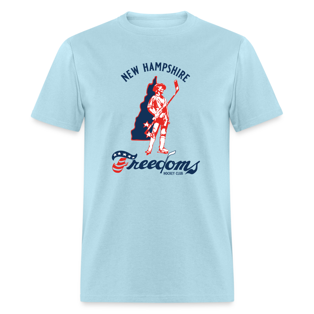 New Hampshire Freedoms T-Shirt - powder blue
