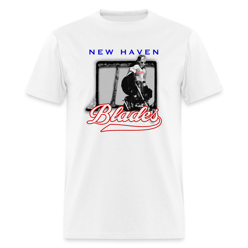 New Haven Blades Goalie T-Shirt - white