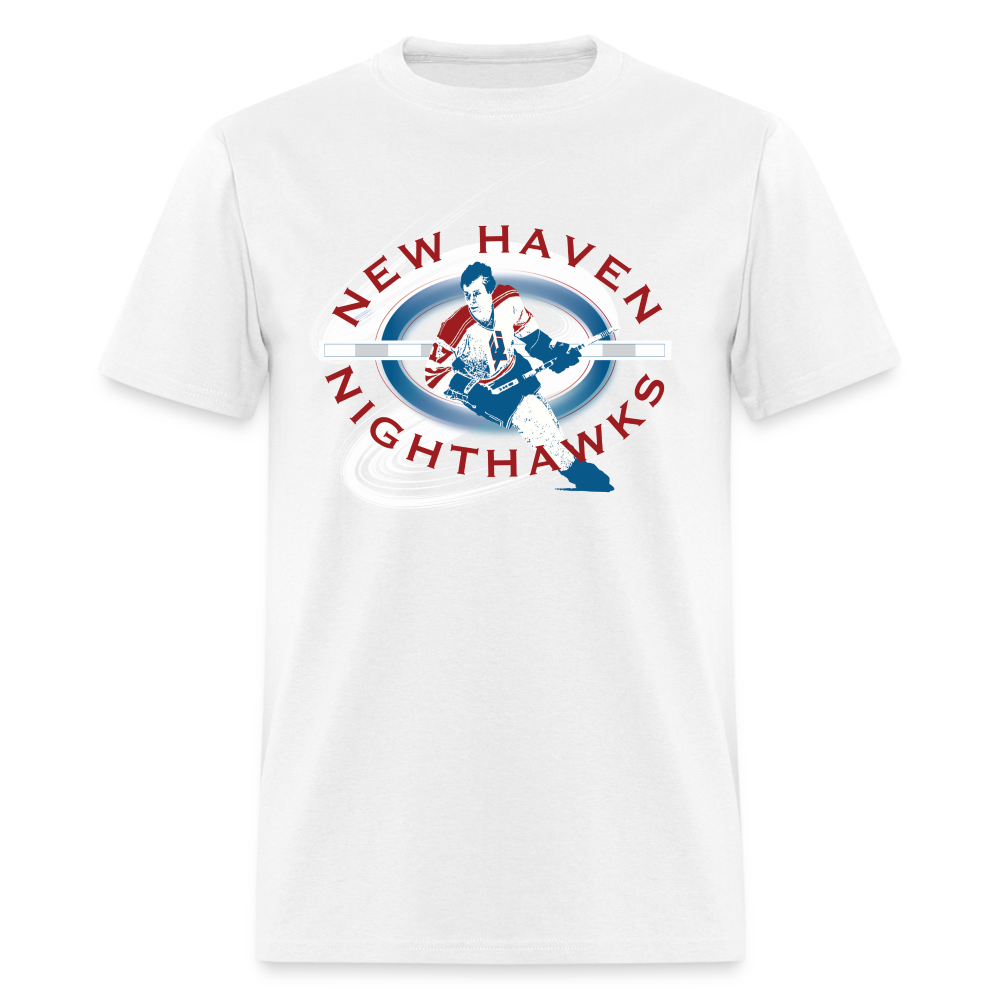 New Haven Nighthawks Dangerous Dan T-Shirt - white