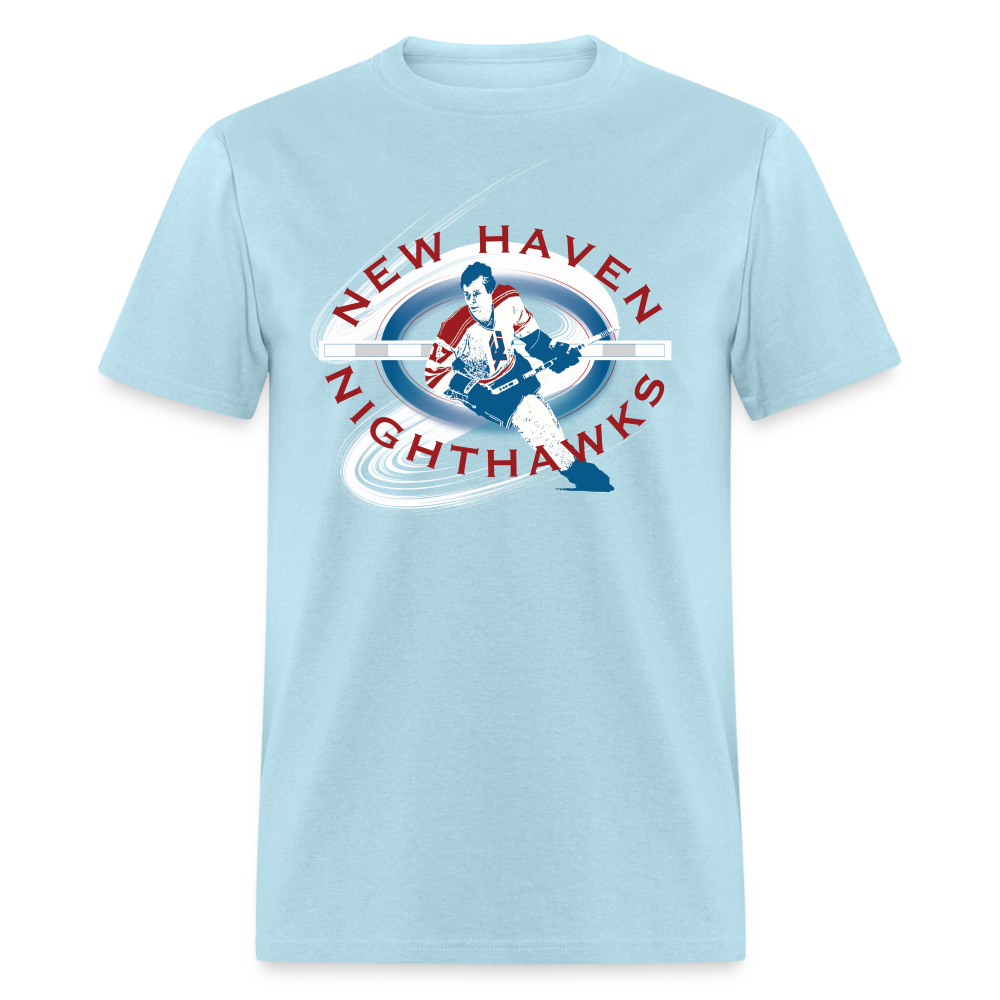 New Haven Nighthawks Dangerous Dan T-Shirt - powder blue