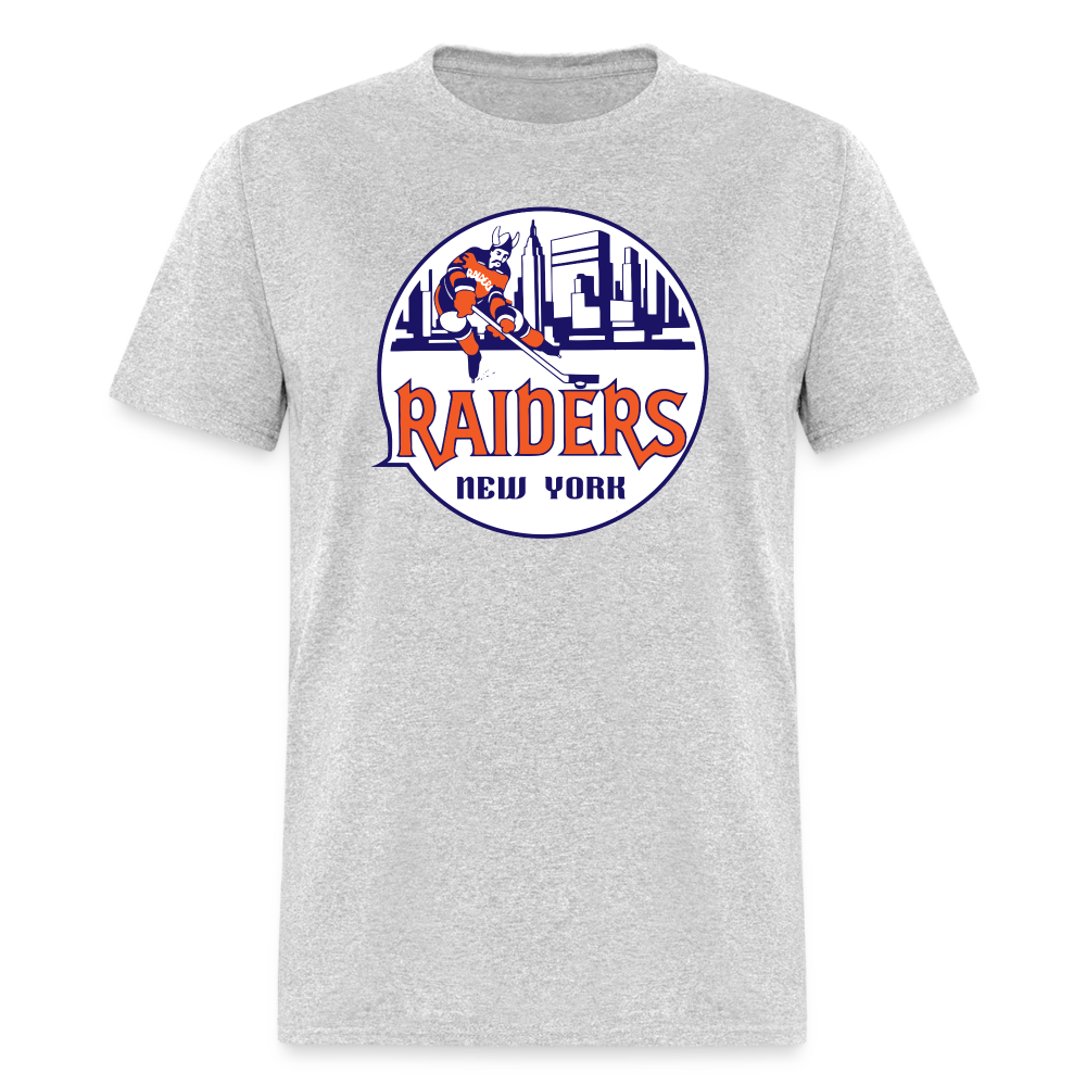 New York Raiders T-Shirt - heather gray