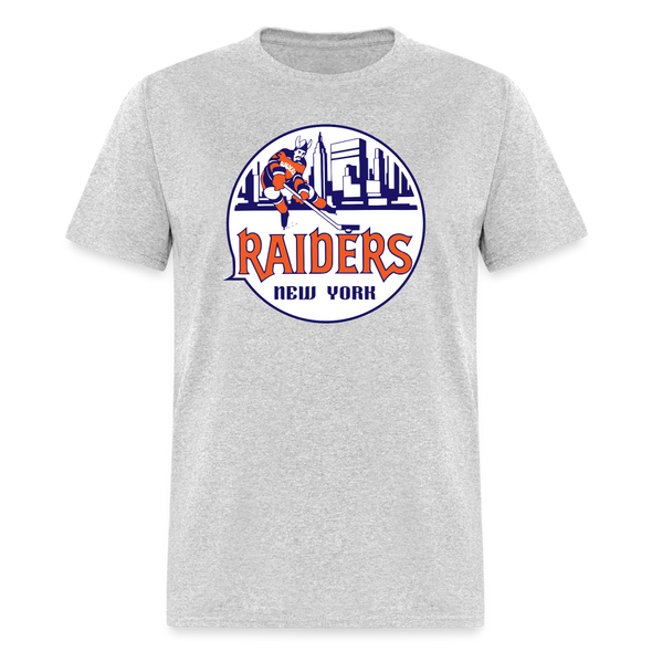 New York Raiders T-Shirt - heather gray