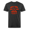 New York Rovers Dated T-Shirt (Premium) - heather black