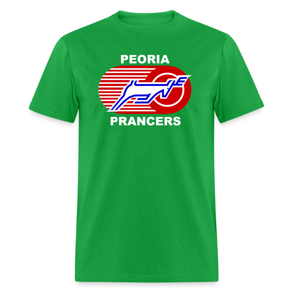Peoria Prancers T-Shirt - bright green