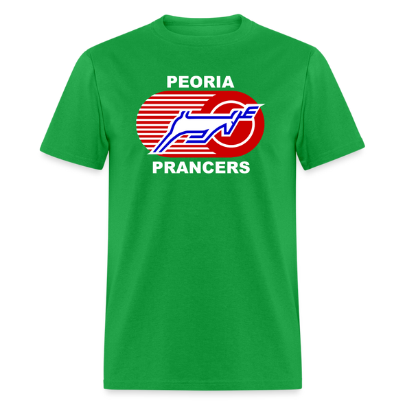 Peoria Prancers T-Shirt - bright green