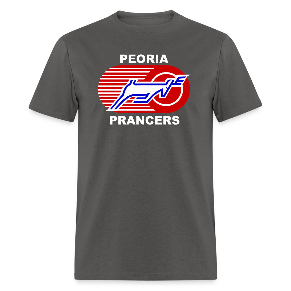Peoria Prancers T-Shirt - charcoal