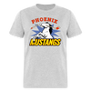 Phoenix Mustangs T-Shirt - heather gray