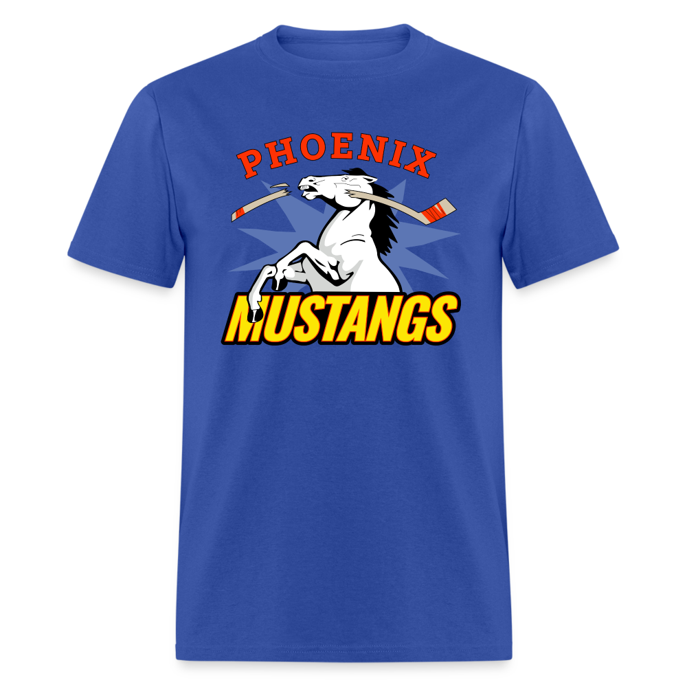 Phoenix Mustangs T-Shirt - royal blue