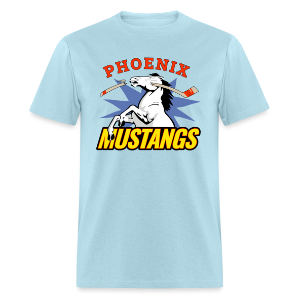 Phoenix Mustangs T-Shirt - powder blue
