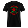 Portland Rosebuds Logo T-Shirt - black