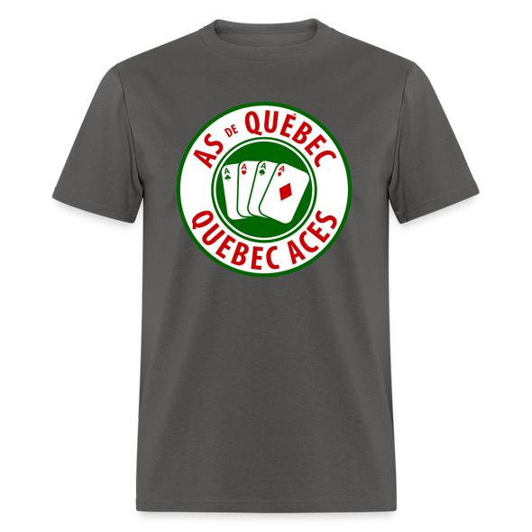 Quebec Aces T-Shirt - charcoal