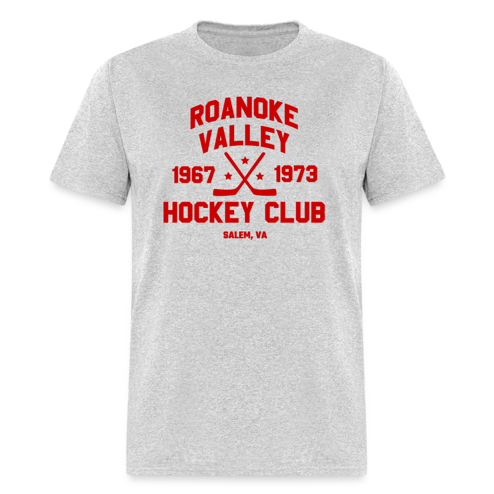 Roanoke Valley Hockey Club T-Shirt - heather gray