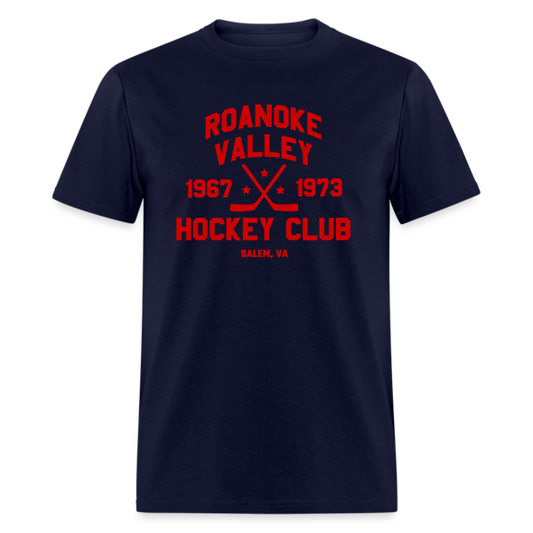 Roanoke Valley Hockey Club T-Shirt - navy