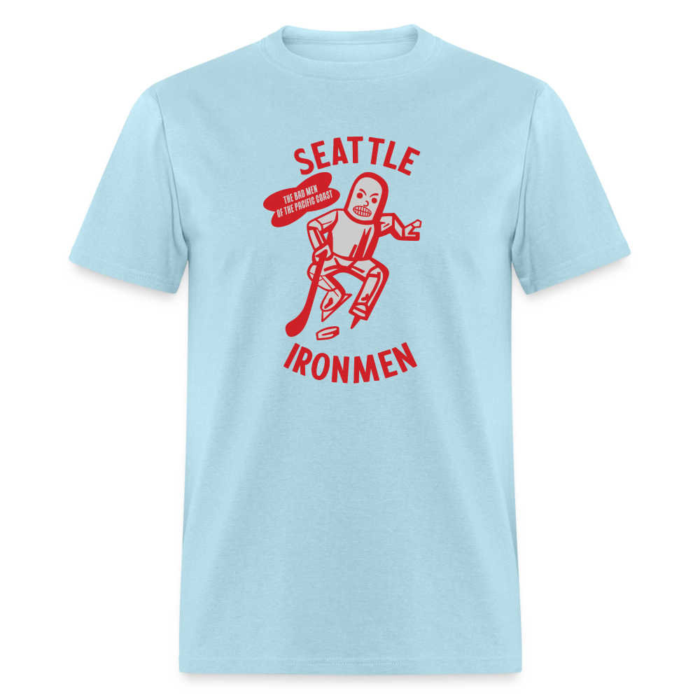 Seattle Ironmen T-Shirt - powder blue