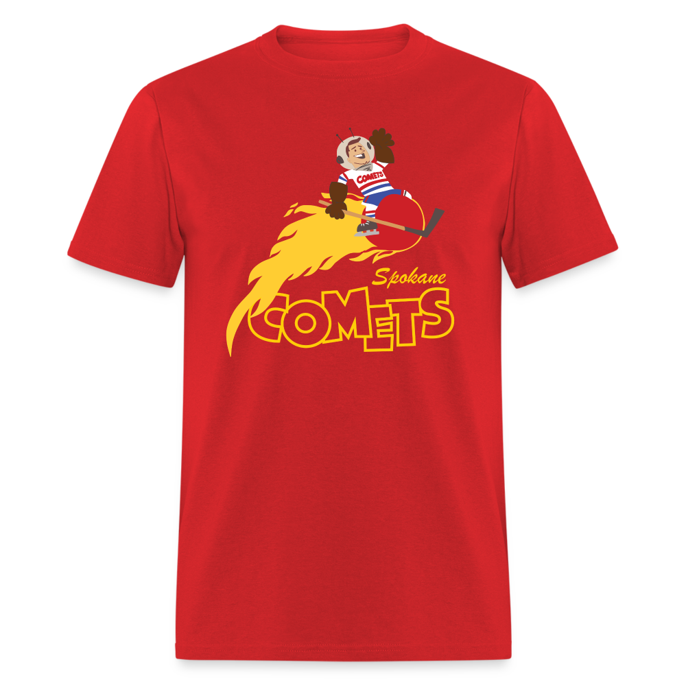 Spokane Comets T-Shirt - red